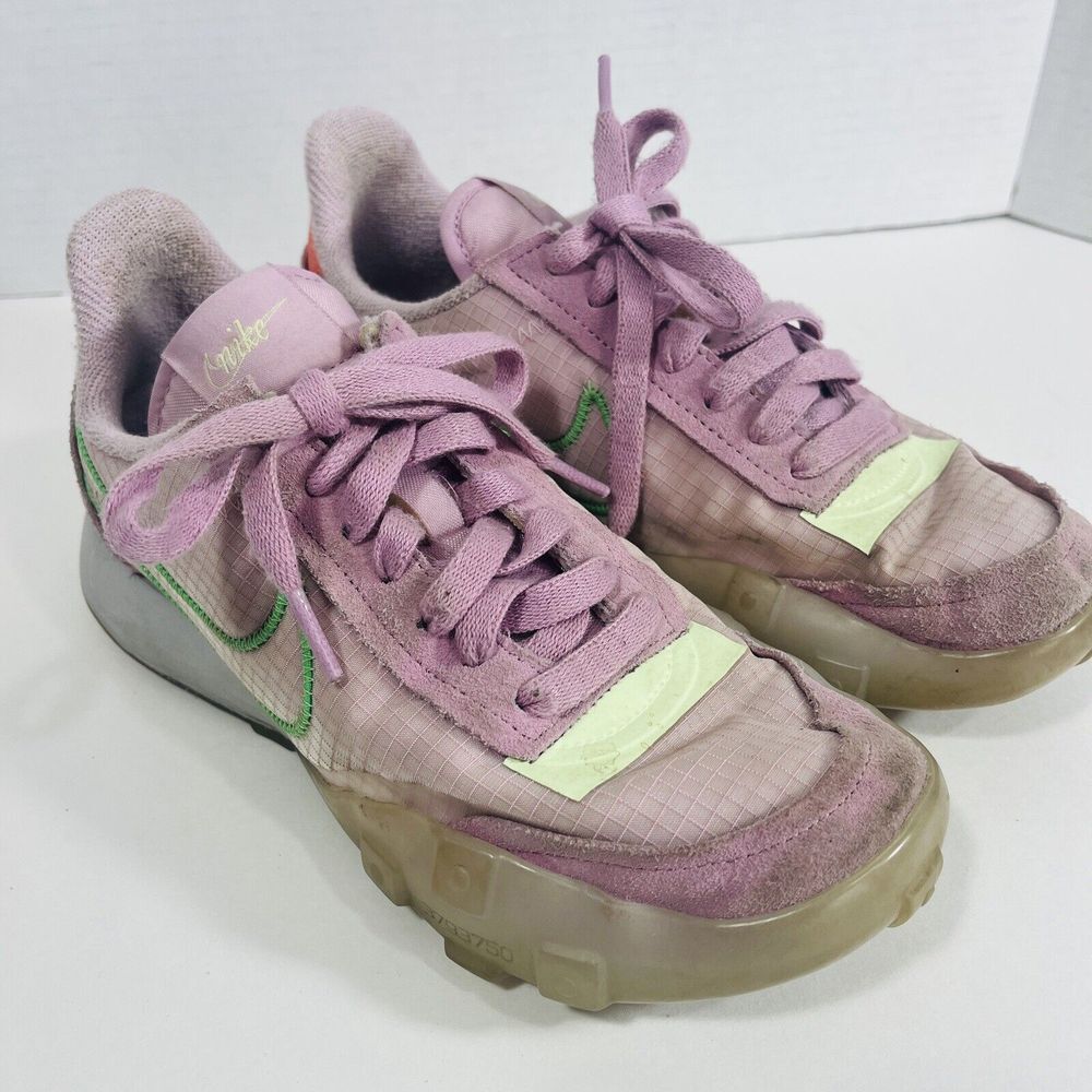 Nike Waffle Racer 2X‎ Purple Athletic Sneakers Cross Training Shoes Women's 6.5